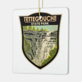 Tettegouche State Park Minnesota Keramisch Ornament (Links)