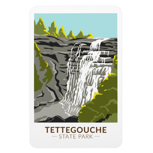 Tettegouche State Park Minnesota  Magneet (Verticaal)