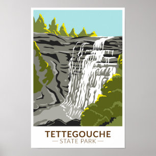 Tettegouche State Park Minnesota  Poster