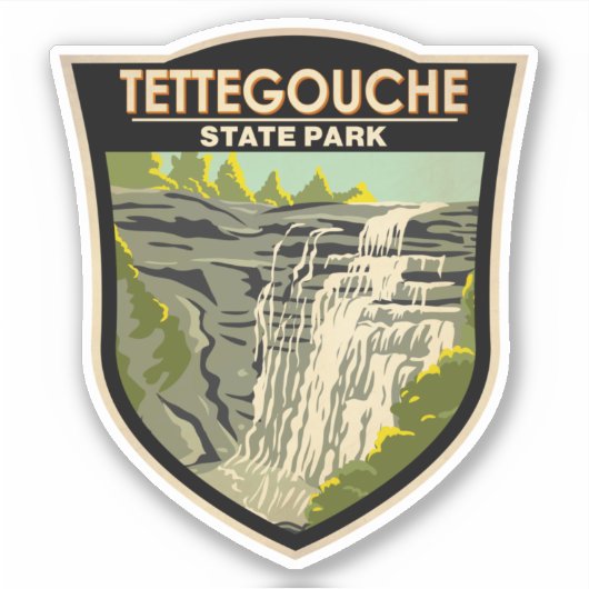 Tettegouche State Park Minnesota Sticker (Voorkant)