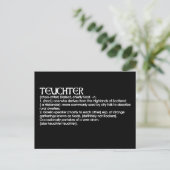 Teuchter Briefkaart (Staand voorkant)