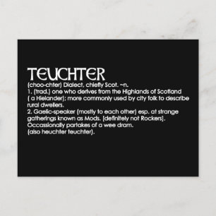 Teuchter Briefkaart