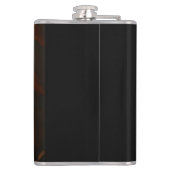 Teufelbier: straight from hell heupfles (Achterkant)