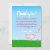 Teup Pink Golf Sexe Révéler Merci bébé (Devant)