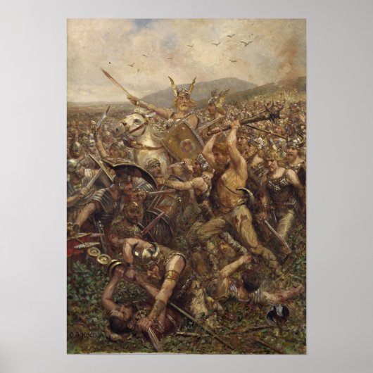 Teutoberg Forest Poster (Voorkant)