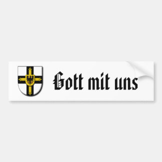 Teutonic Knachten Bumpersticker
