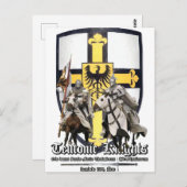 Teutonische messen briefkaart (Voorkant / Achterkant)
