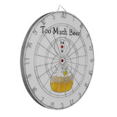 Teveel Beer Dartboard Dartbord (Voorkant Links)