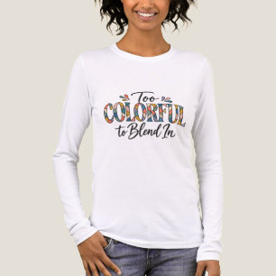 Teveel kleur om op te gaan Tri-Blend shirt