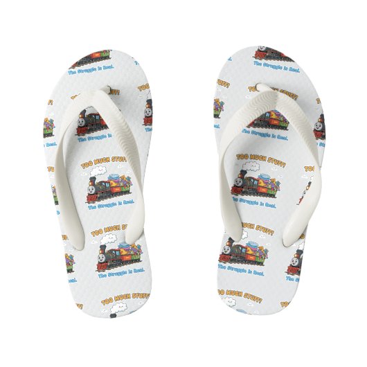"Teveel Spullen" Happy Express Kinder Teenslippers (Voetbed)