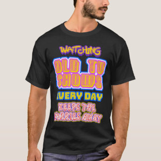 TevensTelevisie 90s 80s Retro vrienden T-shirt