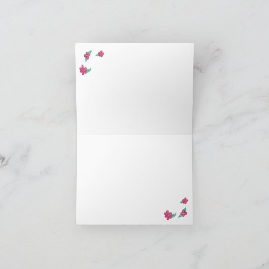 tevergeefs heb ik geworsteld - Jane Austen liefde Bedankkaart (Binnen)