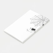 Tevreden spin post-it® notes (Schuin)