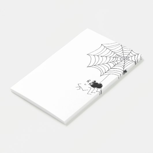 Tevreden spin post-it® notes (Schuin)