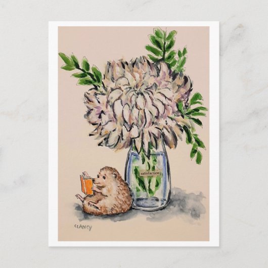 Tevredenheid briefkaart (Voorkant)