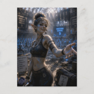 Tevredenheid / Fitness Trainer / Concertzaal Briefkaart