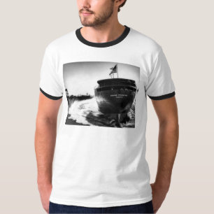 Tewaterlating van de Edmund Fitzgerald  8-6-1958 ( T-shirt