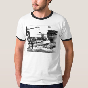 Tewaterlating van de Edmund Fitzgerald  8-6-1958 ( T-shirt