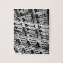 Tewaterlatingspuzzel van West-Village Manhattan in