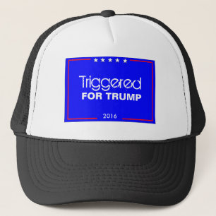 Teweeggebracht voor Trump Trucker Hat Trucker Pet