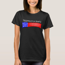Teweeggebrachte vrouwelijke T T-shirt
