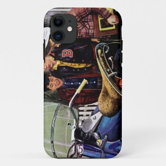 Tex-motorfiets Case-Mate iPhone Case (Achterkant)