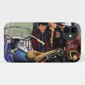Tex-motorfiets Case-Mate iPhone Case (Achterkant (horizontaal))