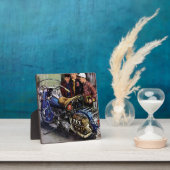 Tex-motorfiets Fotoplaat (Insitu)