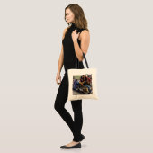 Tex-motorfiets Tote Bag (Voorkant (model))