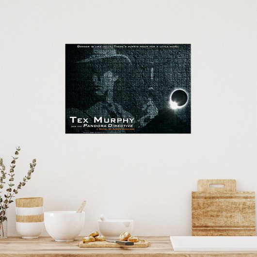 Tex Murphy : Poster de la directive Pandora [28"x2 (Cuisine)