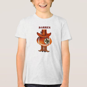 Texaanse Football Fan Tri-Blend Shirt