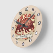 Texaanse gordeldier ronde klok (Hoek)