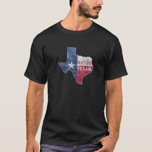 Texaanse staat Texas vlag T Shirt