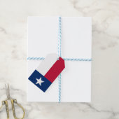Texaanse staatsvlag (Texas) Cadeaulabel (Met Touw)