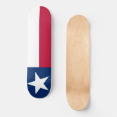 Texaanse staatsvlag (Texas) Skateboard (Voorkant)