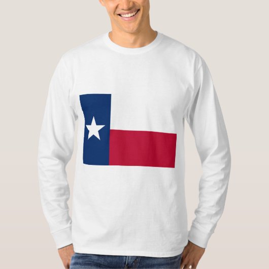 Texaanse staatsvlag (Texas) T-shirt (Voorkant)