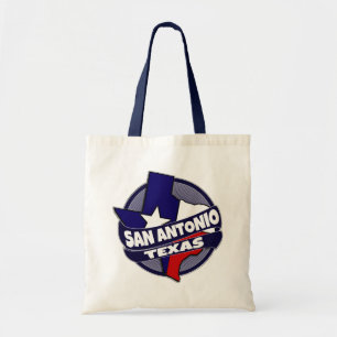 Texaanse vlag barst herbruikbare canvas tas
