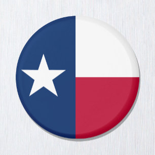 Texaanse vlag & Texas, Amerikaanse vakantie/sport Magneet