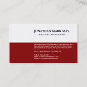 Texaanse vlag, Texas Visitekaartje (Achterkant)