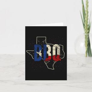 Texaanse vlag Trots Amerikaans cadeau BBQ Texas Kaart
