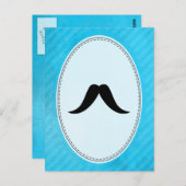 Texan Mustache Briefkaart (Voorkant / Achterkant)