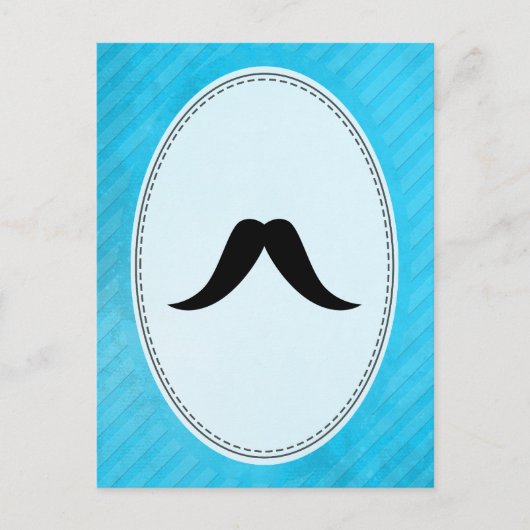 Texan Mustache Briefkaart (Voorkant)