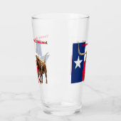Texan né et élevé, Verre de bière (Gauche)