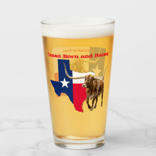 Texan né et élevé, Verre de bière