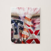 texan texas legpuzzel (Verticaal)