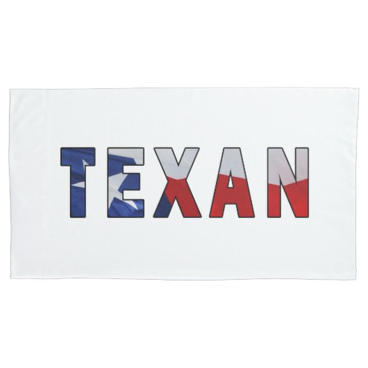 Texan Waving Flag Kussensloop (Voorkant)