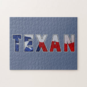 Texan Waving Flag Legpuzzel