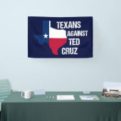 Texanen tegen Ted Cruz Texas Democraat Spandoek (Beurs)