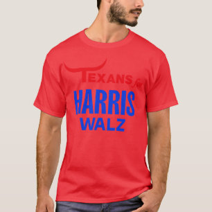 Texans pour Kamala Tim Walz 2024 TShirt
