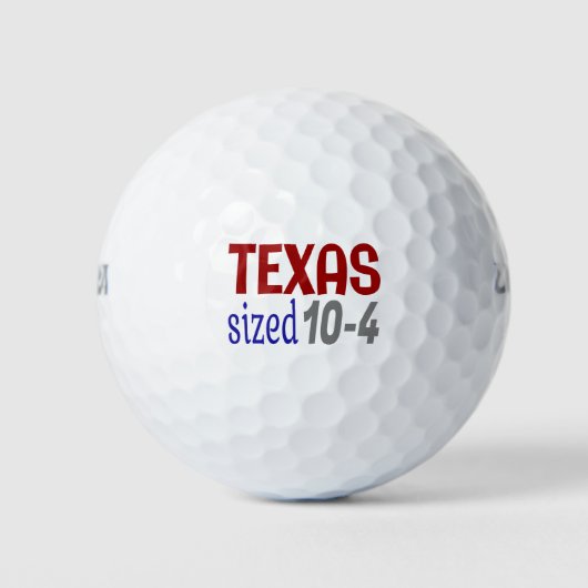 Texas 10-4 LetterKenny Golfballen (Voorkant)